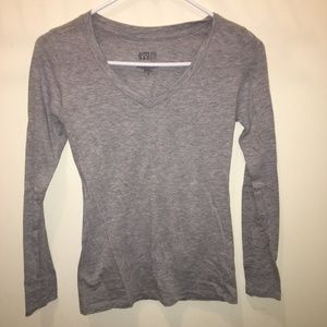 Gray Long Sleeve Shirt